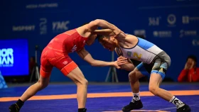 Борец Бакдаулет Агабек занял третье место на юношеской Азиаде