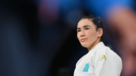 Дзюдоисты во главе с Гусманом Кыргызбаевым и Абибой Абужакыновой отправились на турнир Гран-при