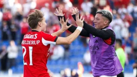 «Бенфика» продлила серию побед (видео)