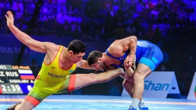 Дос болып қалдық: Ресейлік балуан Әлішер Ерғалимен қарым-қатынасы туралы айтты