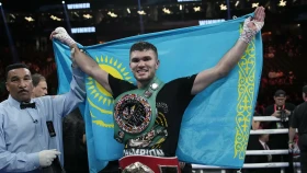 Әли Ахмедов — WBA Asia белбеуінің иегері (видео)