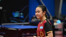 Восходящая звездочка. Жания Бекмухамбетова снова стала чемпионкой международного турнира по настольному теннису