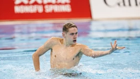 Су спорты түрлерінен әлем чемпионаты: Виктор Друзин әртістік жүзуден үздік ондықтың қатарынан көрінді