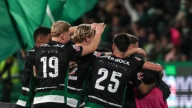 Дьекереш прервал свою серию, но «Спортинг» выиграл (видео)