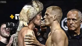 Шавкат Рахмонов пен Иэн Гэрри UFC 310 турнирі алдында алғаш рет кездесті