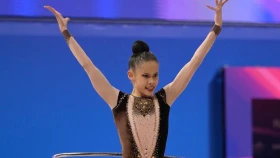 Гимнаст Ақмарал Ерекешева Грекиядағы турнирде алтын медаль жеңіп алды