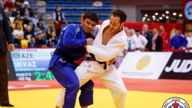 Определились соперники казахстанских дзюдоистов на Grand Slam в Токио