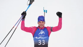 Владислав Киреев во второй раз пробился в гонку преследования на этапе Кубка мира по биатлону