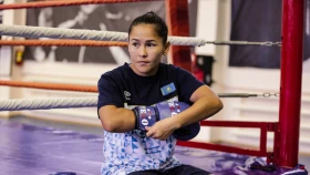 Шекербекова – чемпионка Казахстана по боксу (видео)