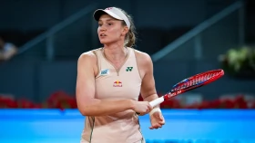 Елена Рыбкина вылетела с турнира WTA в Мадриде