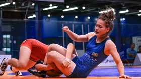 Женская сборная Казахстана завоевала пять медалей на чемпионате Азии U20 по борьбе
