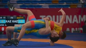 Завершился чемпионат Казахстана по греко-римской борьбе
