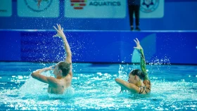 Қазақстандық қос спортшы көркем жүзуден Азия чемпионатында қола медаль иеленді