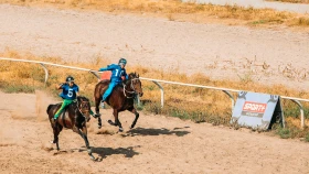 В Алматы прошел седьмой тур Чемпионата по Байге