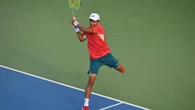 Зангар Нурланулы обыграл 13-ю ракетку мира ITF Juniors на юниорском US Open