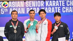 Казахстан вошёл в тройку лучших команд на чемпионате Азии по каратэ