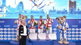 Қазақстандық спортшылар қазақша күрестен әлем чемпионатында екі алтын сыйлады
