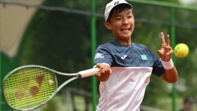 Казахстанский теннисист Зангар Нурланулы вышел в финал турнира серии ITF Juniors в Фергане