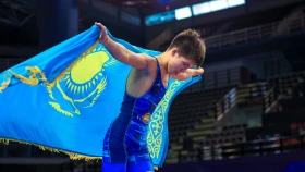Казахстан завоевал первое "золото" на юношеском чемпионате Азии по борьбе