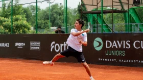 Junior Davis Cup: Қазақстан теннисшілері Түрікменстанды сенімді жеңіп, турнирді сәтті бастады