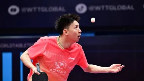 Фанг Бо вышел в четвертьфинал турнира WTT Contender Almaty