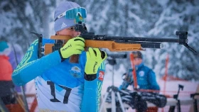 Биатлоншылар Словенияда жаттығуда