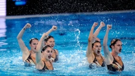 Команда Казахстана по артистическому плаванию вышла в финал чемпионата мира