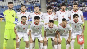 Сборная Таджикистана потерпела второе поражение на Кубке Азии (видео)