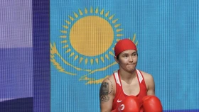 Назым Кызайбай о победе в Чемпионате Казахстана: У моей соперницы по финалу большая гематома, из-за которой доктор не разрешил выходить на бой