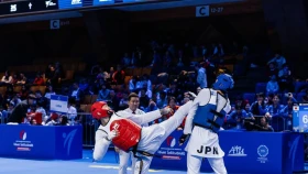 Таеквондошы Эльдар Бірімбай Моңғолиядағы Азия чемпионатында қола медаль жеңіп алды