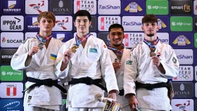 Казахстанец стал чемпионом мира по дзюдо среди кадетов