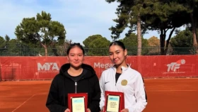 Қазақстандық теннисшілер Түркияда өткен турнирде жеңіске жетті