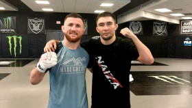 Дастан Амангелді: Мераб Двалишвилимен спаррингтерде өзімді UFC-ге дайын сезіндім