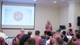 В Астане проходит междунарожный семинар от UEFA