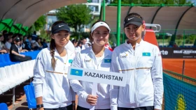 Юниорский Billie Jean King Cup: сборная Казахстана сохраняет шансы на выход в плей-офф