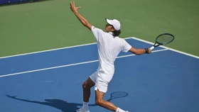 Теннисші Әмір Омарханов Тунистегі турнирдің 1/4 финалына өтті