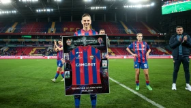 Капитан сборной Казахстана провела 100 матчей за ЦСКА