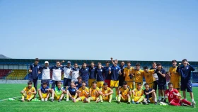 Сборная Казахстана U16 стартовала на турнире в Шымкенте с победы