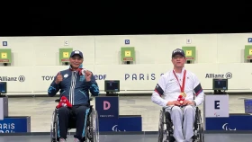 Еркин Габбасов остался без финала стрельбы из положения сидя и завершил Паралимпиаду с серебряной медалью