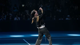 Димаш Кудайберген представил премьеру на ATP 250 Almaty Open