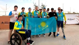 Казахстанцы завоевали 6 медалей на чемпионате Азии по пара велоспорту