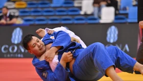 Галымжан Крыкбай успешно стартовал на Grand Slam в Астане