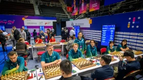 Barys обыграла команду Магнуса Карлсена на командном чемпионате мира по рапиду в Гонконге