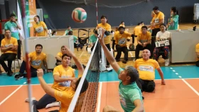 «Chery Cup — 2025» отырып ойнайтын волейболдан инклюзивті турнир Астанада өтті