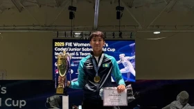 Айбар Қайым кадеттер арасындағы Әлем кубогы кезеңінде топ жарды