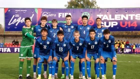 Юношеская сборная Казахстана U-15 уступила Кыргызстану
