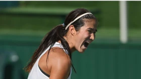 Жибек Куламбаева после победы на ЧРК вышла в четвертьфинал турнира в Германии