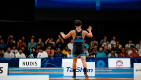 Балуан Қазыбек Қалмағамбетов U20 әлем чемпионатының финалына шықты