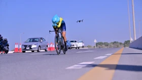 Велошабандоз Анель Ташбай жасөспірімдер Азиадасында алтын медаль жеңіп алды