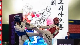 Казахстанка завоевала бронзу на международном турнире в Южной Корее